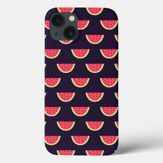Neon Watermelon Lila Mönster (Baksida)