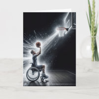 Neon Wheelstol Basketball Player Birthday