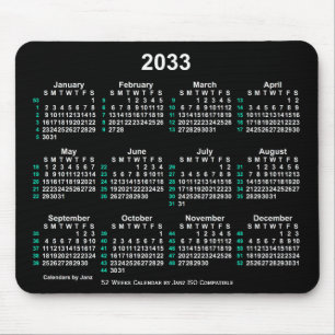 Neon White 52 veckor ISO Calendar av Janz Musmatta