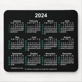 Neon White 52 veckor ISO Calendar av Janz Musmatta
