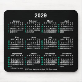 Neon White 52 veckor ISO Calendar av Janz Musmatta