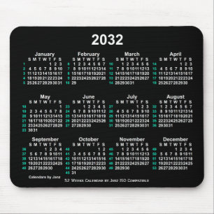 Neon White 52 veckor ISO Calendar av Janz Musmatta