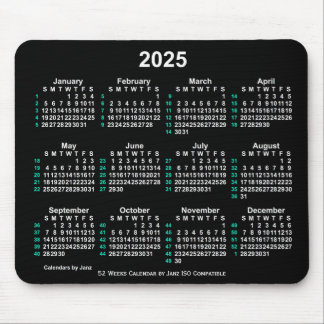 Neon White 52 veckor ISO Calendar av Janz Musmatta
