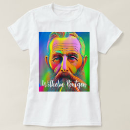 Neon Wilhelm Röntgen T Shirt