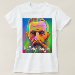 Neon Wilhelm Röntgen T Shirt