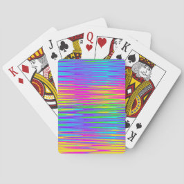 Neon ZigZag Casinokort