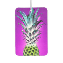 Neonananas färgade tropiska frukter Hawaii