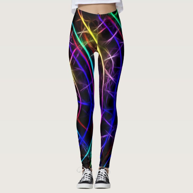 Neonanslutningar Leggings (Framsida)