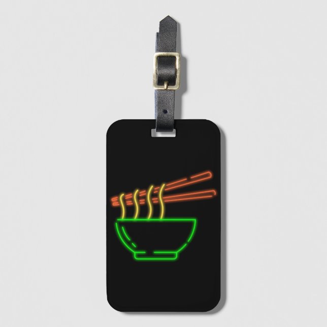 Neonasiatisk nudelbow bagagebricka (Framsida vertikal)