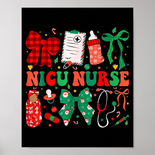 Neonatal Intensive Care Unit Coquette Nicu Nurse C Poster (Framsidan)