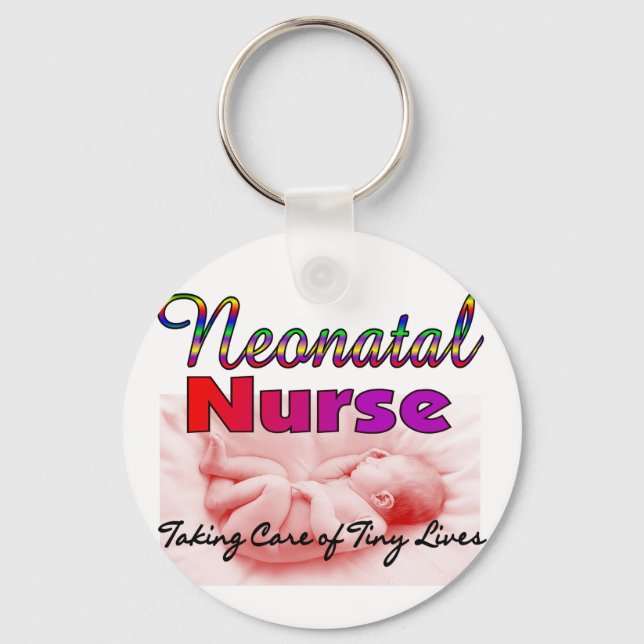 Neonatal/NICU Nurse Gifts Nyckelring (Framsida)