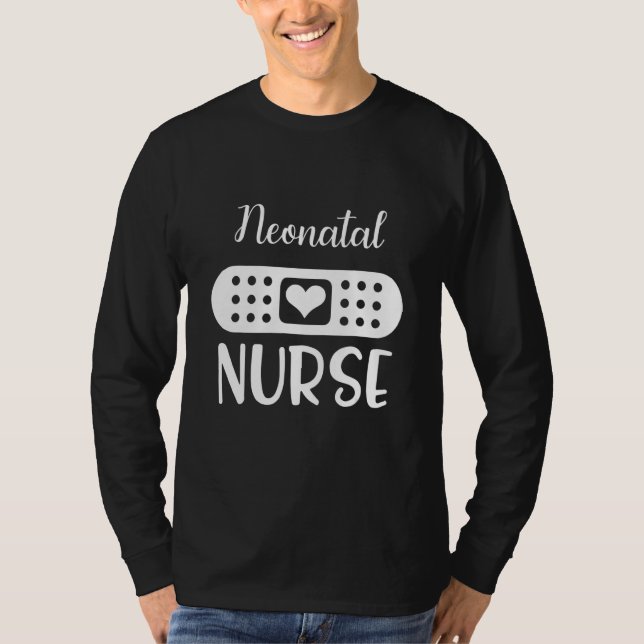 Neonatal Nicu Nurse T Shirt (Framsida)