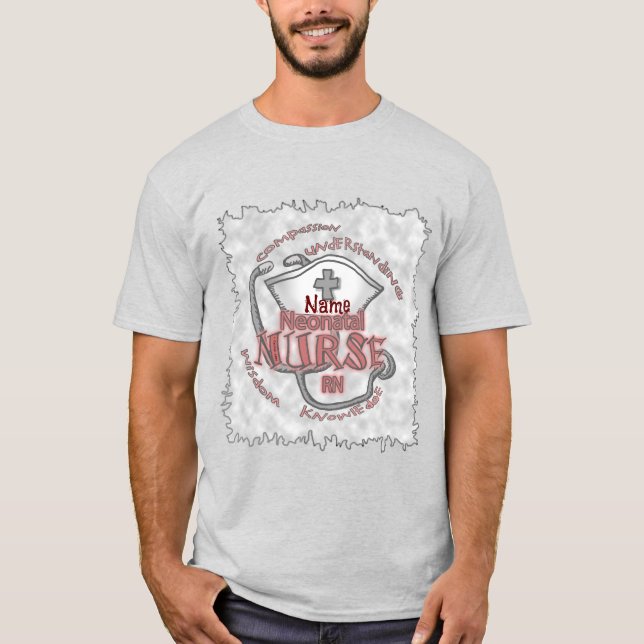 Neonatal sjuksköterska Axiom T Shirt (Framsida)