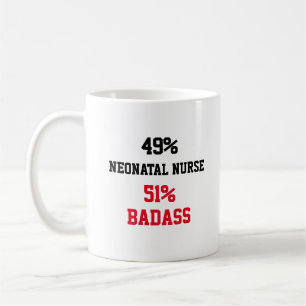 Neonatal sjuksköterska Badass Kaffemugg