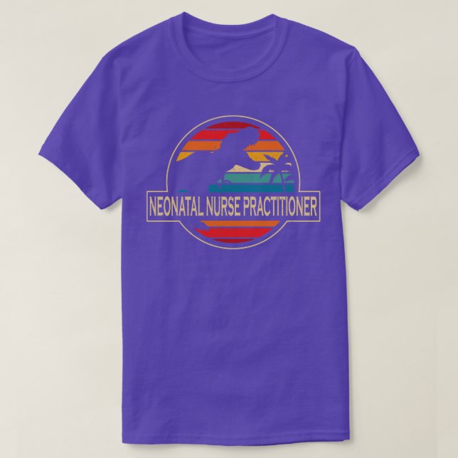 Neonatal sjuksköterska Dinosaur T Shirt (Design framsida)