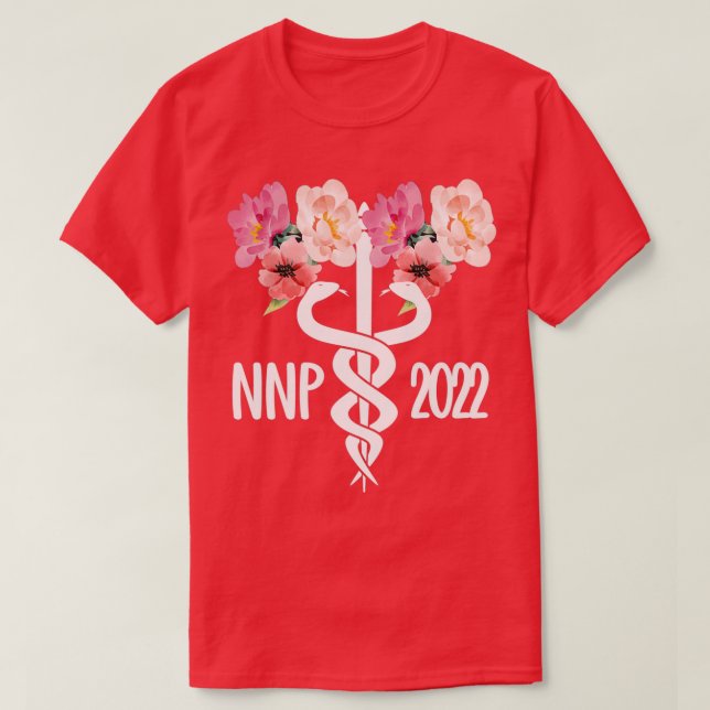 Neonatal sjuksköterska NP 2022 Studenten T Shirt (Design framsida)