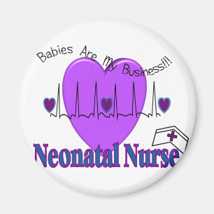 Neonatala sjuksköterskagåvaidéer--Unika designe Magnet