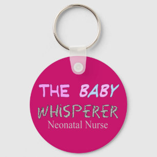 Neonatala sjuksköterskagåvor "babywhispereren ", nyckelring
