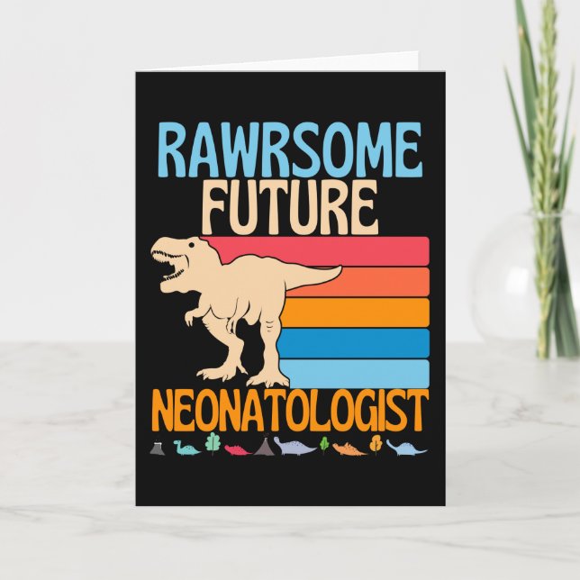 Neonatolog Nicu Doktor Neonatal i fantastisk Kort (Framsida)