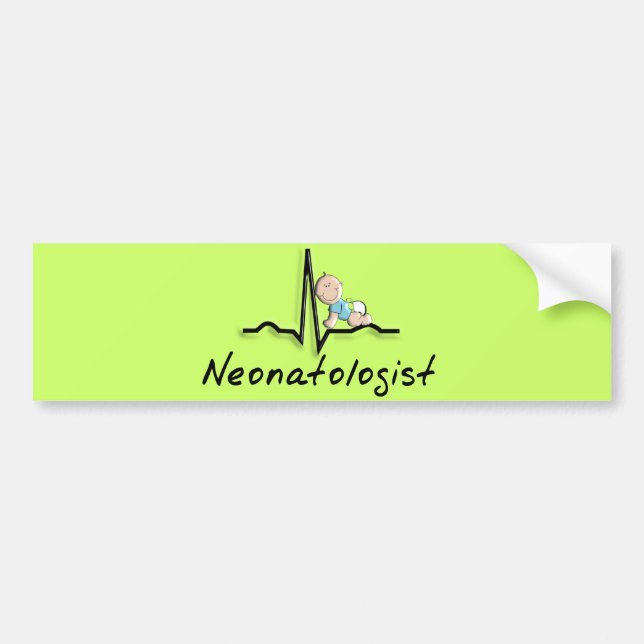 Neonatologist läkaregåvor bildekal (Framsidan)