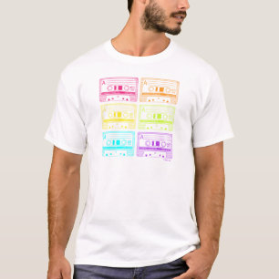 Neonblandningen tejpar t-shirt