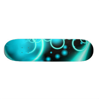 NeonblåttSkateboard Skateboard Bräda 20,5 Cm