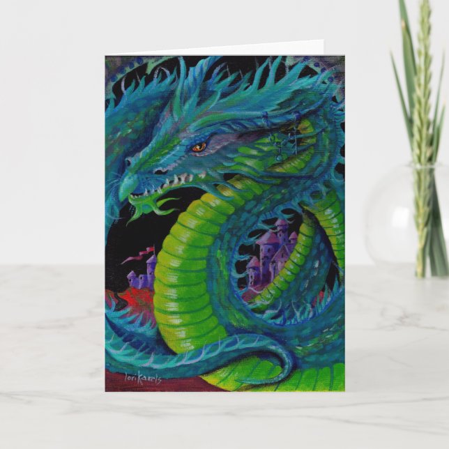 NEONDRAKE II vid Lori Karels Kort (Framsida)