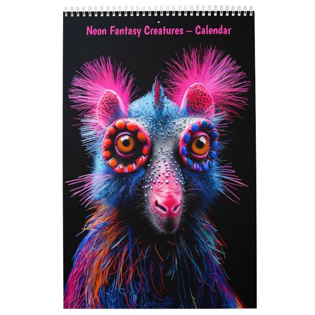 Neonfantasiföretag – Kalender (Omslag)