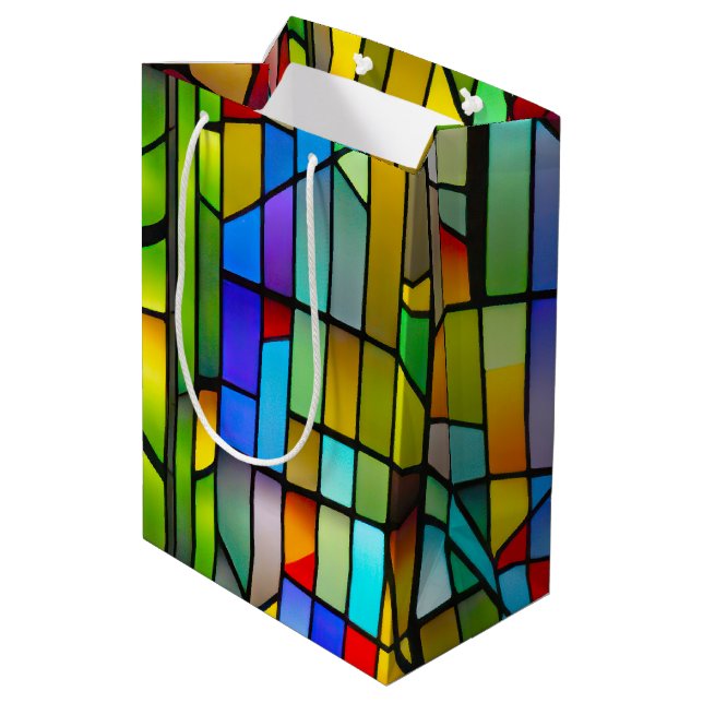 Neonfärgat glas (Baksidan Vinklad)