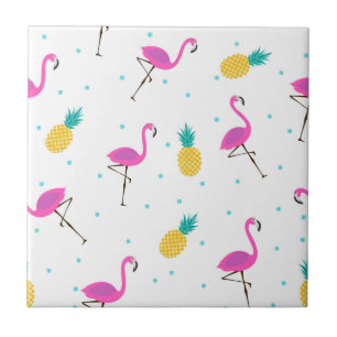 NeonFlamingos 2 Kakelplatta