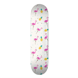 NeonFlamingos 2 Mini Skateboard Bräda 18,7 Cm