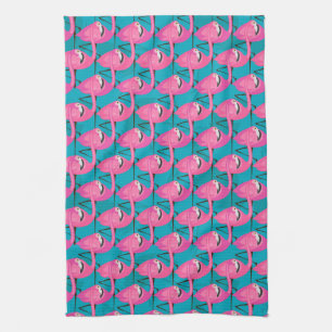 NeonFlamingos Kökshandduk