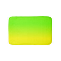 Neongrönt och neon gula Ombré skuggar färg bleknar