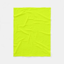 Neongult, Chartreuse kicksynlighet Fleecefilt