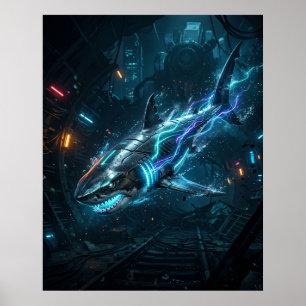 Neonhaj Metroavgrund Poster