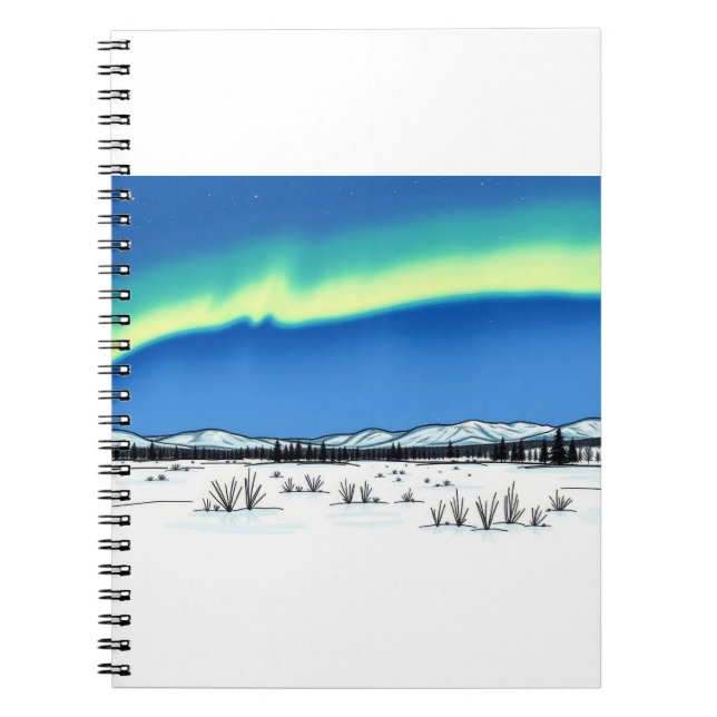 Neonhimmel Anteckningsbok (Framsidan)