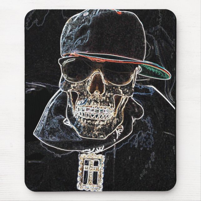 Neonhip hopskalle Mousepad Musmatta (Framsidan)