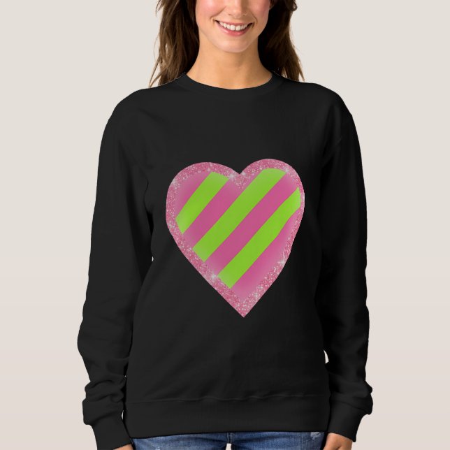 Neonhjärta T Shirt (Framsida)