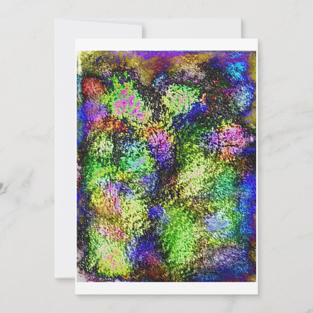 Neonlilainbjudningar Inbjudningar (Framsida)