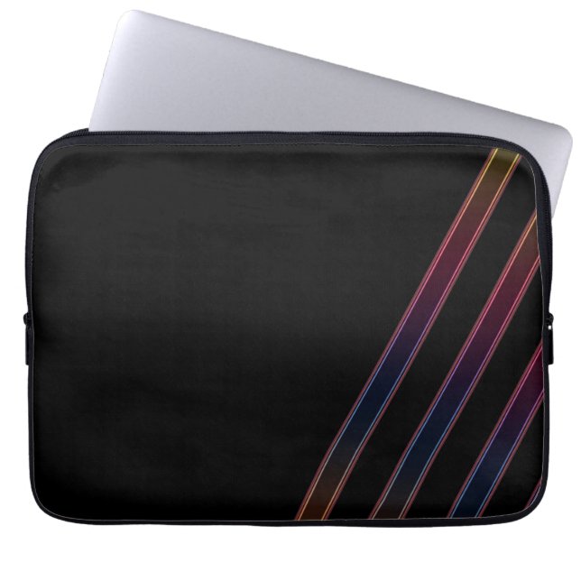 Neonljus Laptop Sleeve (Framsidan)