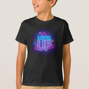 Neonnivå upp t shirt