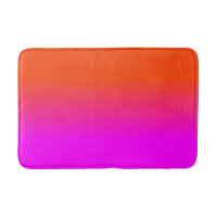 Neonorangen och shock rosa Ombre skuggar färg