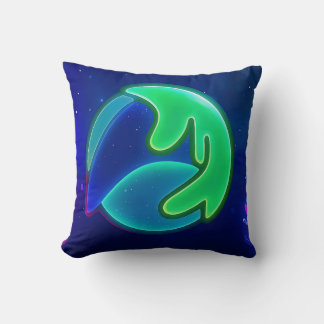 Neonpacks Throw Pillow Kudde