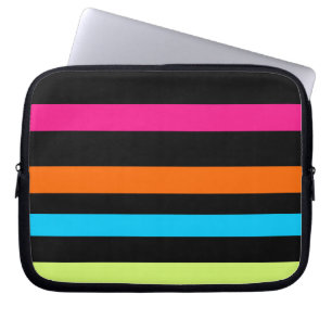 Neonränder Laptop Fodral