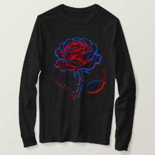 Neonros Damtröja T Shirt