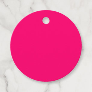 Neonrosa anpassade presentkort - Stylish och mångs Gåvor Etiketter