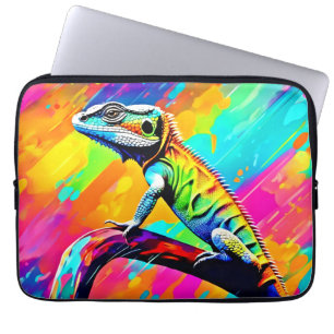 Neonscale Lizard Laptop Fodral