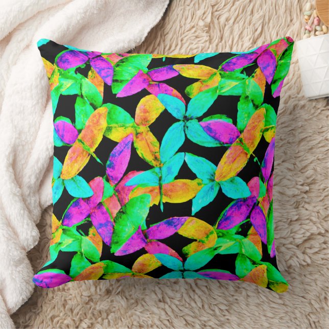 Neonscape Löv Mönster Kudde (Filt)