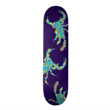NeonScorpionSkateboard
