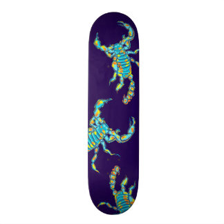 NeonScorpionSkateboard Mini Skateboard Bräda 18,5 Cm